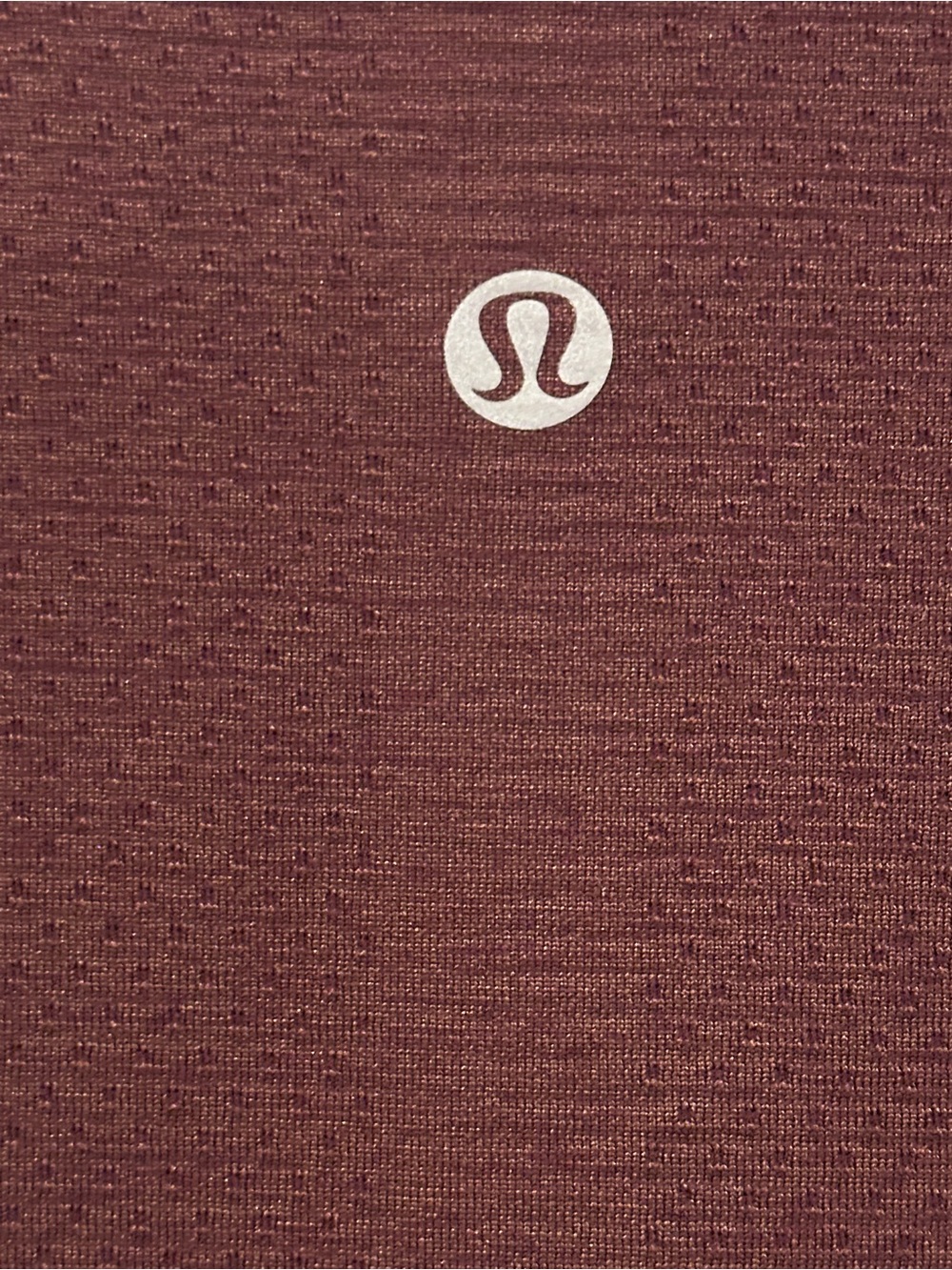 Lululemon Sleeveless Seamless Tank Top Brown Burgundy Size M - Picture 5 of 5